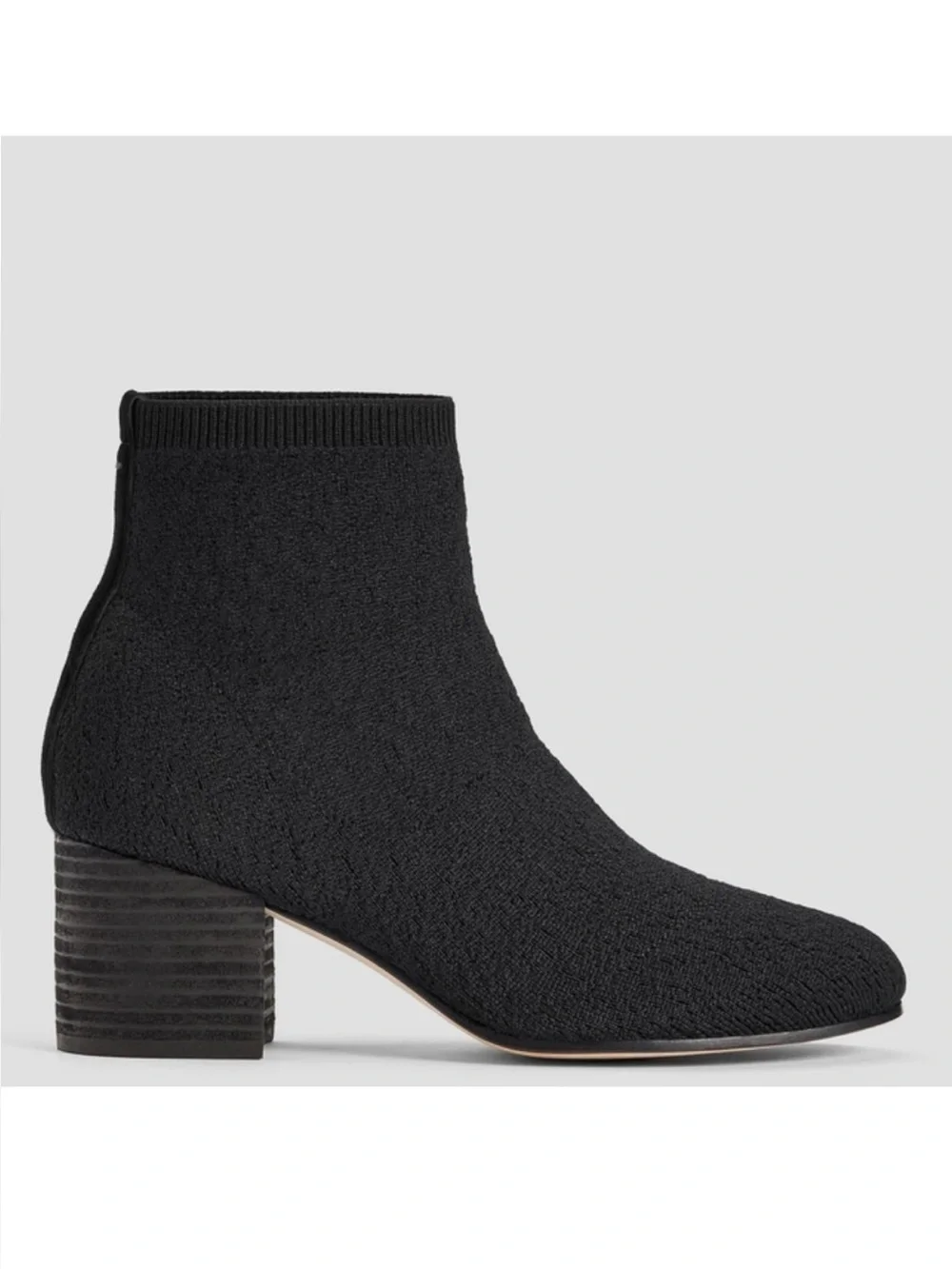 Eileen Fisher Oriel Recycled Stretch Knit Bootie | Black